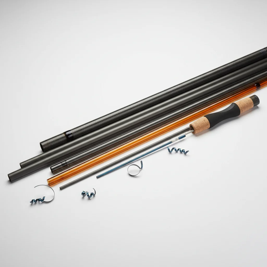 Fishing Rod Blanks: What Are They Made Of?